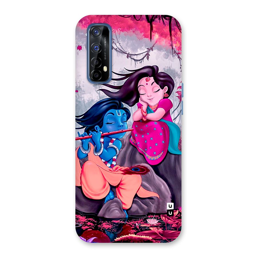 Cute Radha Krishna Back Case for Realme 7