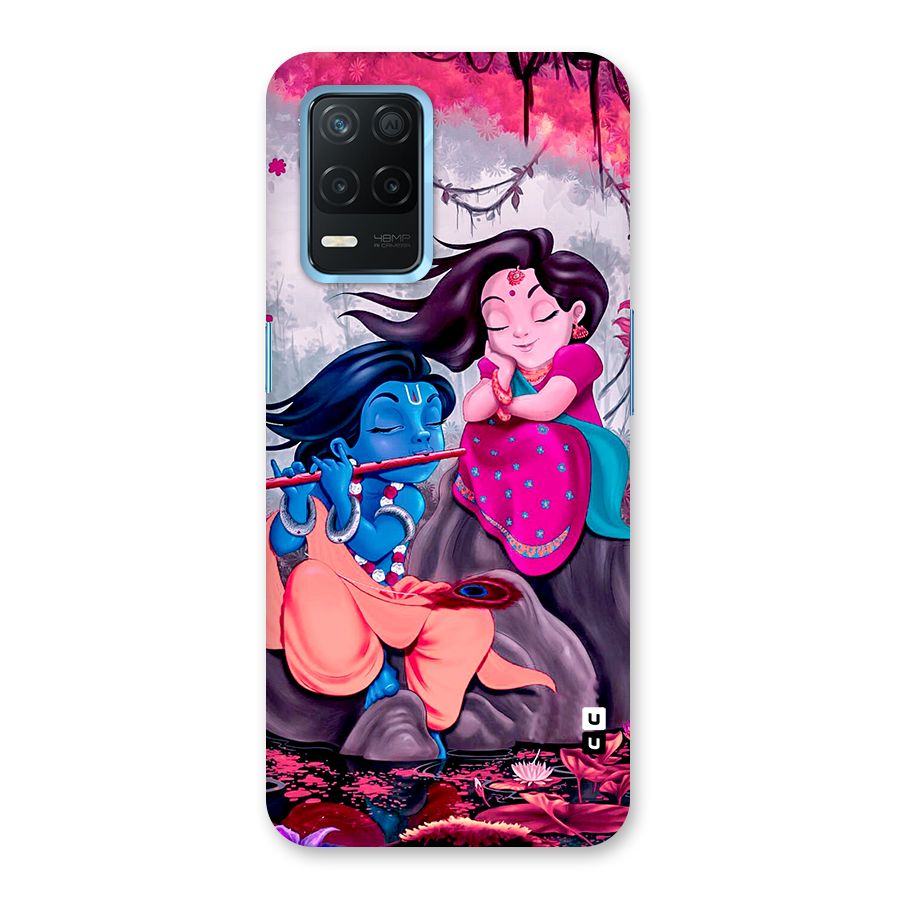 Cute Radha Krishna Back Case for Realme 8s 5G