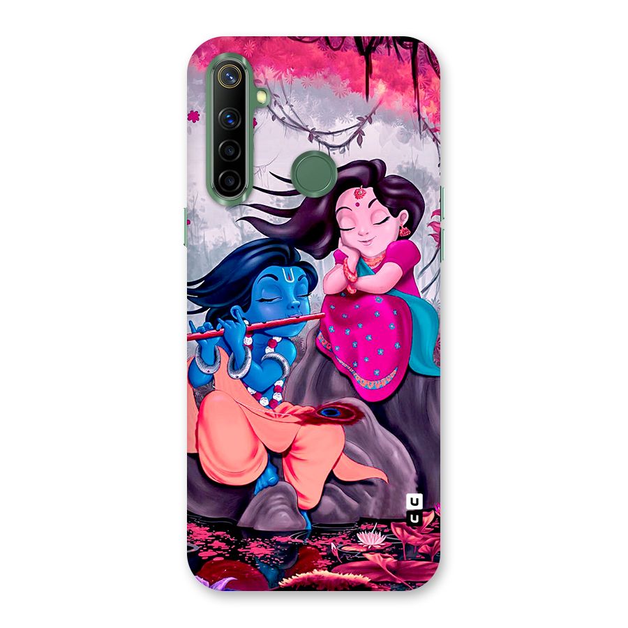Cute Radha Krishna Back Case for Realme Narzo 10