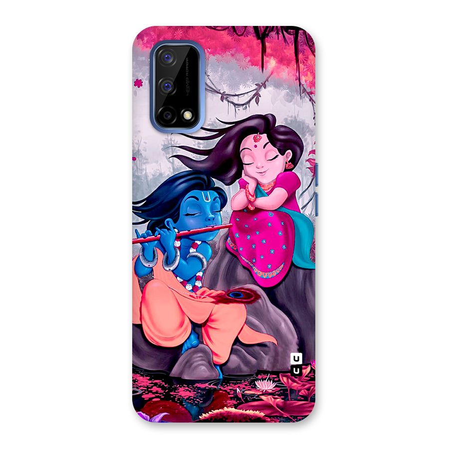 Cute Radha Krishna Back Case for Realme Narzo 30 Pro