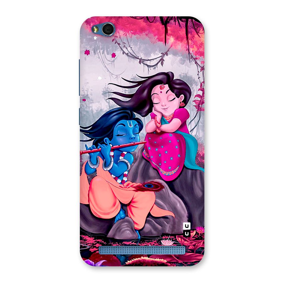 Cute Radha Krishna Back Case for Redmi 5A