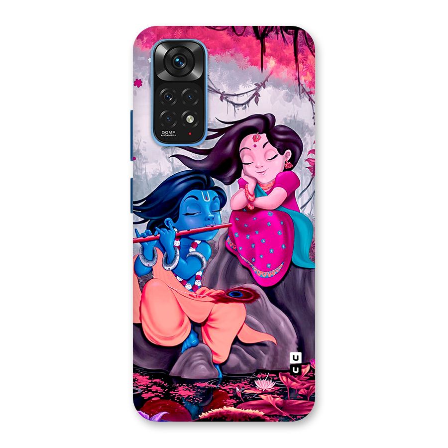 Cute Radha Krishna Back Case for Redmi Note 11S
