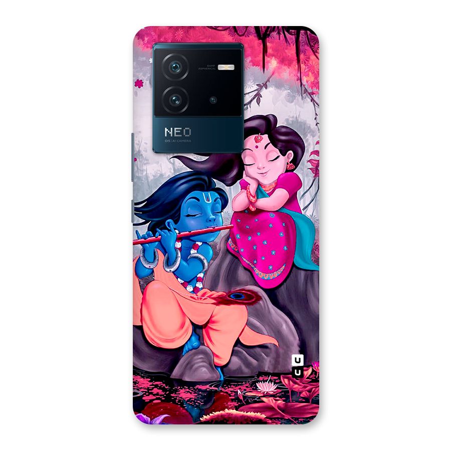 Cute Radha Krishna Back Case for Vivo iQOO Neo 6 5G