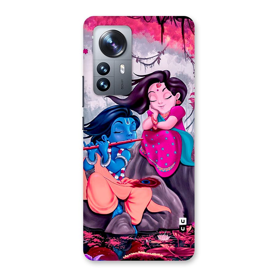 Cute Radha Krishna Back Case for Xiaomi 12 Pro