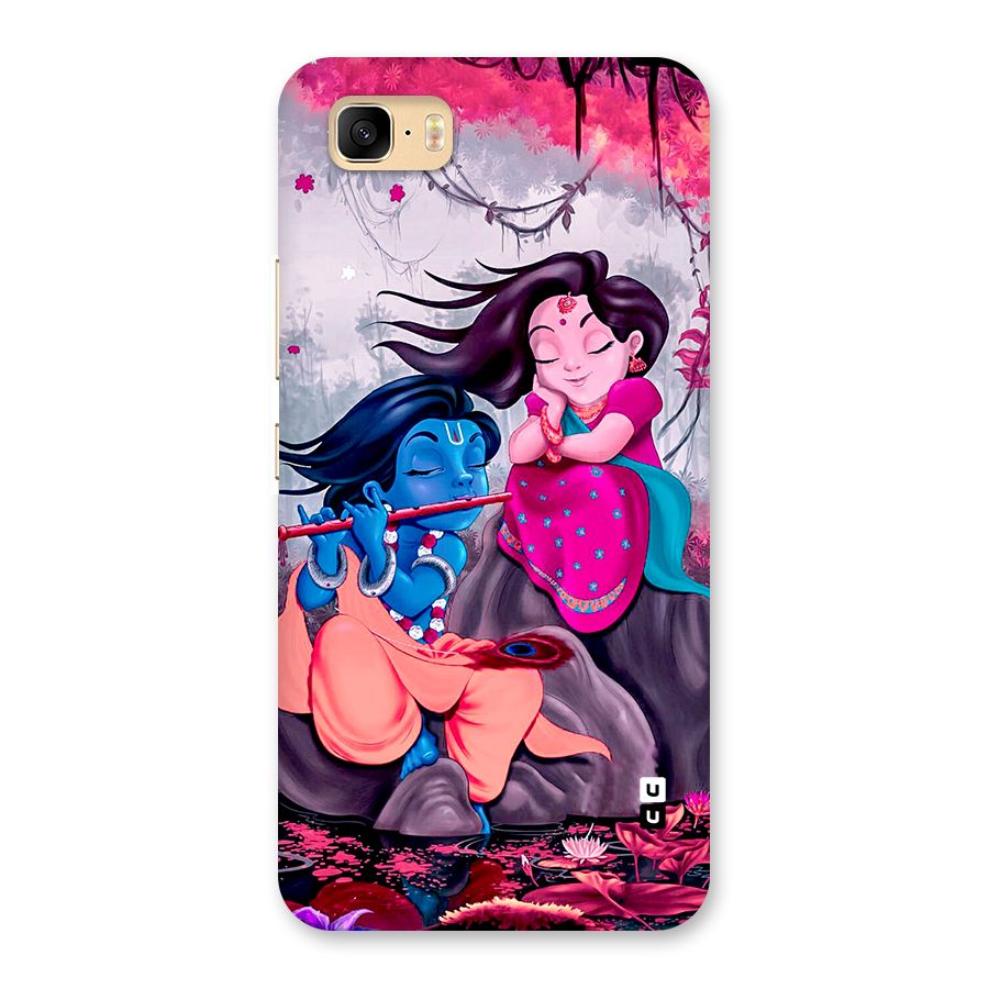 Cute Radha Krishna Back Case for Zenfone 3s Max
