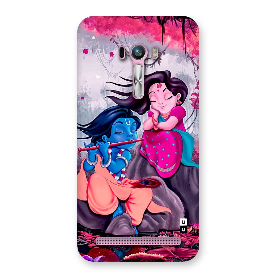 Cute Radha Krishna Back Case for Zenfone Selfie