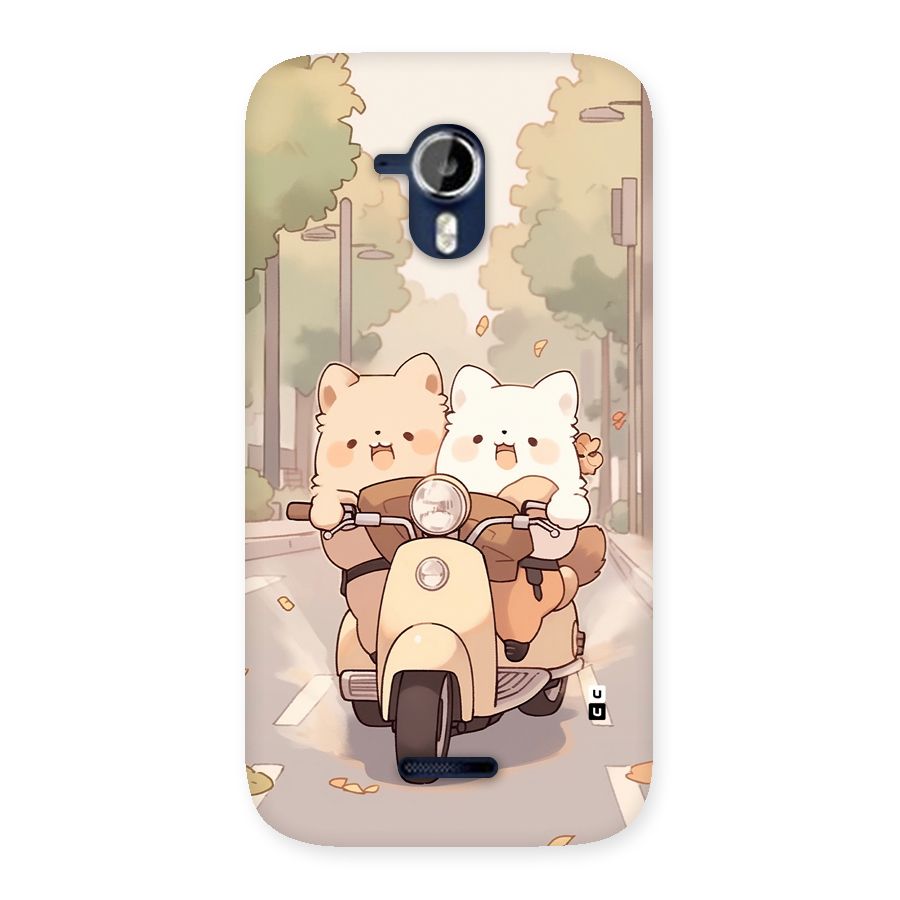 Cute Riders Back Case for Canvas Magnus A117