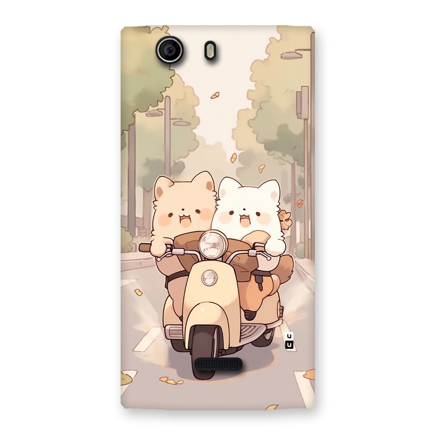 Cute Riders Back Case for Canvas Nitro 2 E311