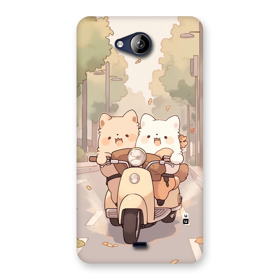 Cute Riders Back Case for Canvas Play Q355