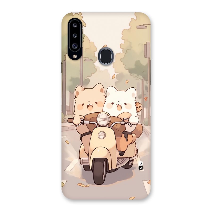 Cute Riders Back Case for Galaxy A20s