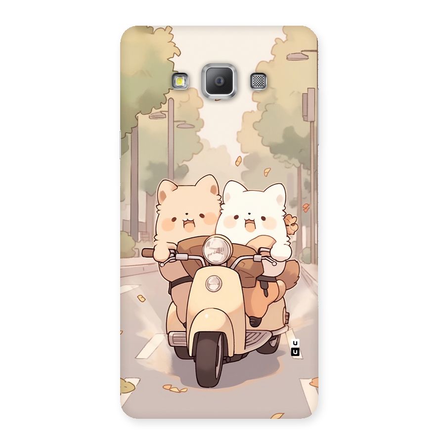 Cute Riders Back Case for Galaxy A7