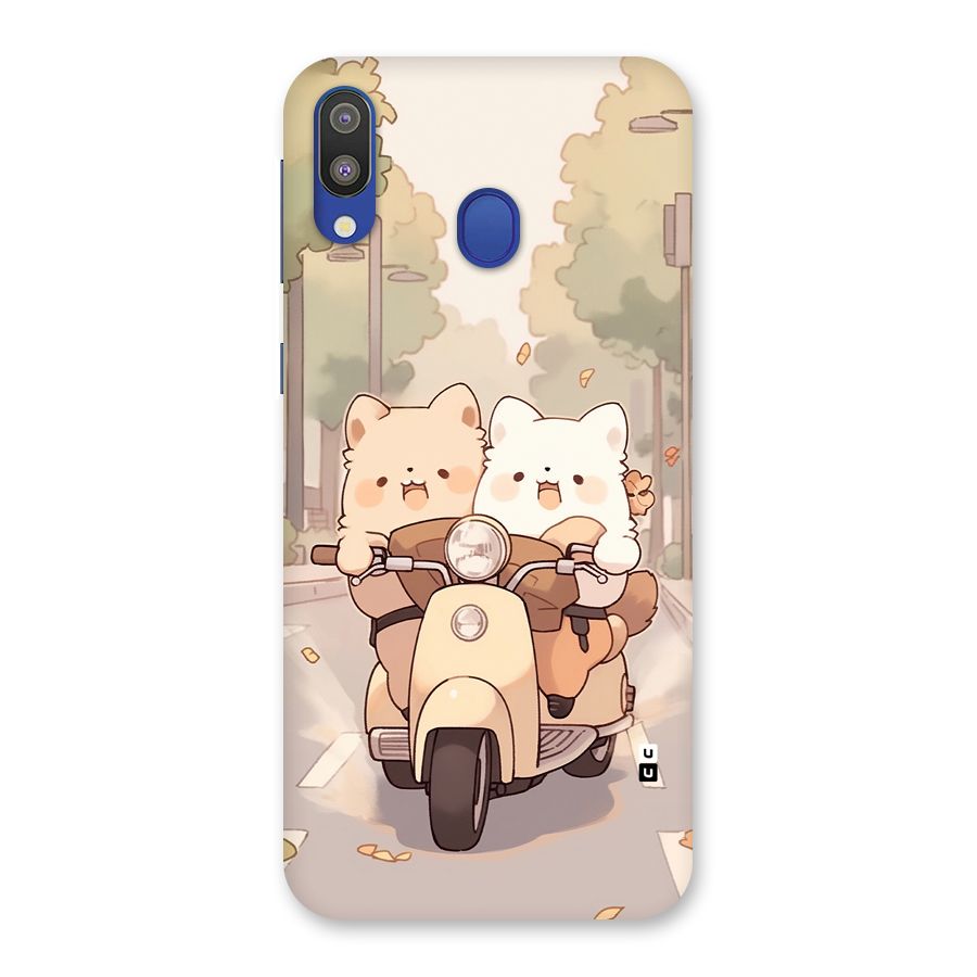 Cute Riders Back Case for Galaxy M20