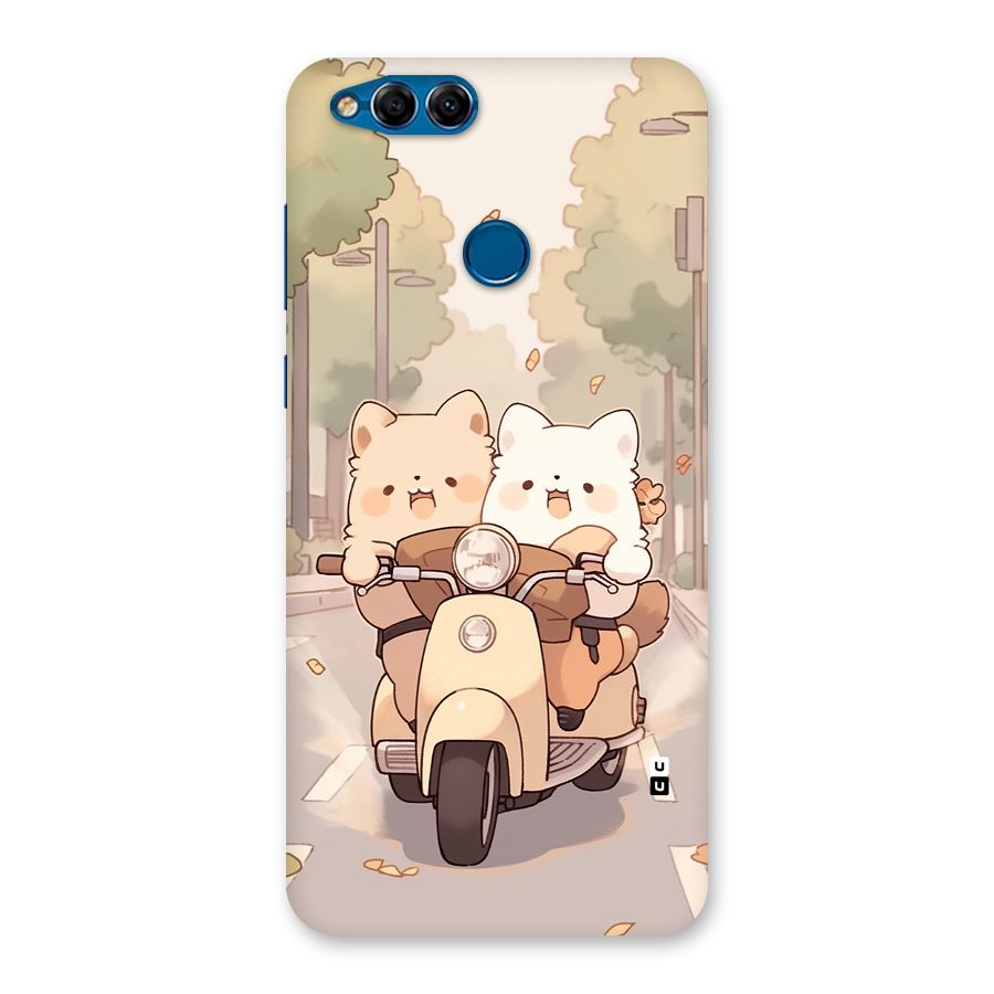 Cute Riders Back Case for Honor 7X