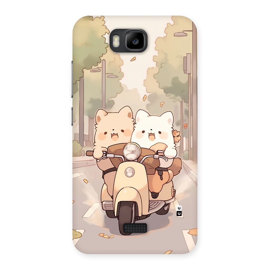 Cute Riders Back Case for Honor Bee