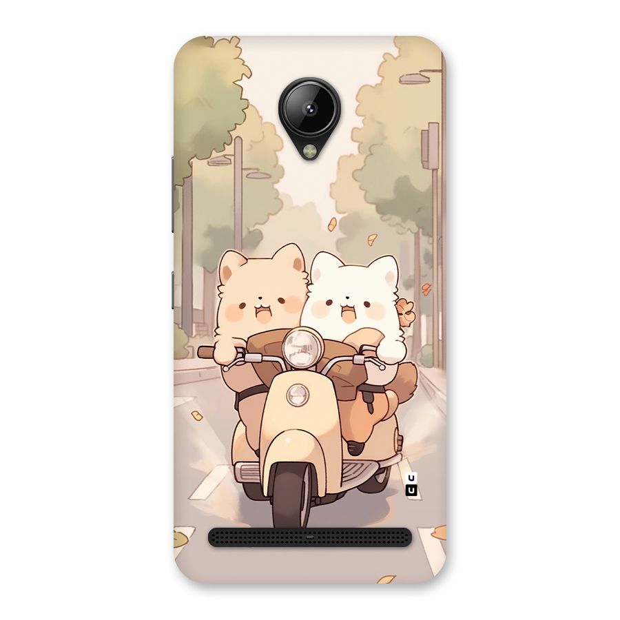Cute Riders Back Case for Lenovo C2