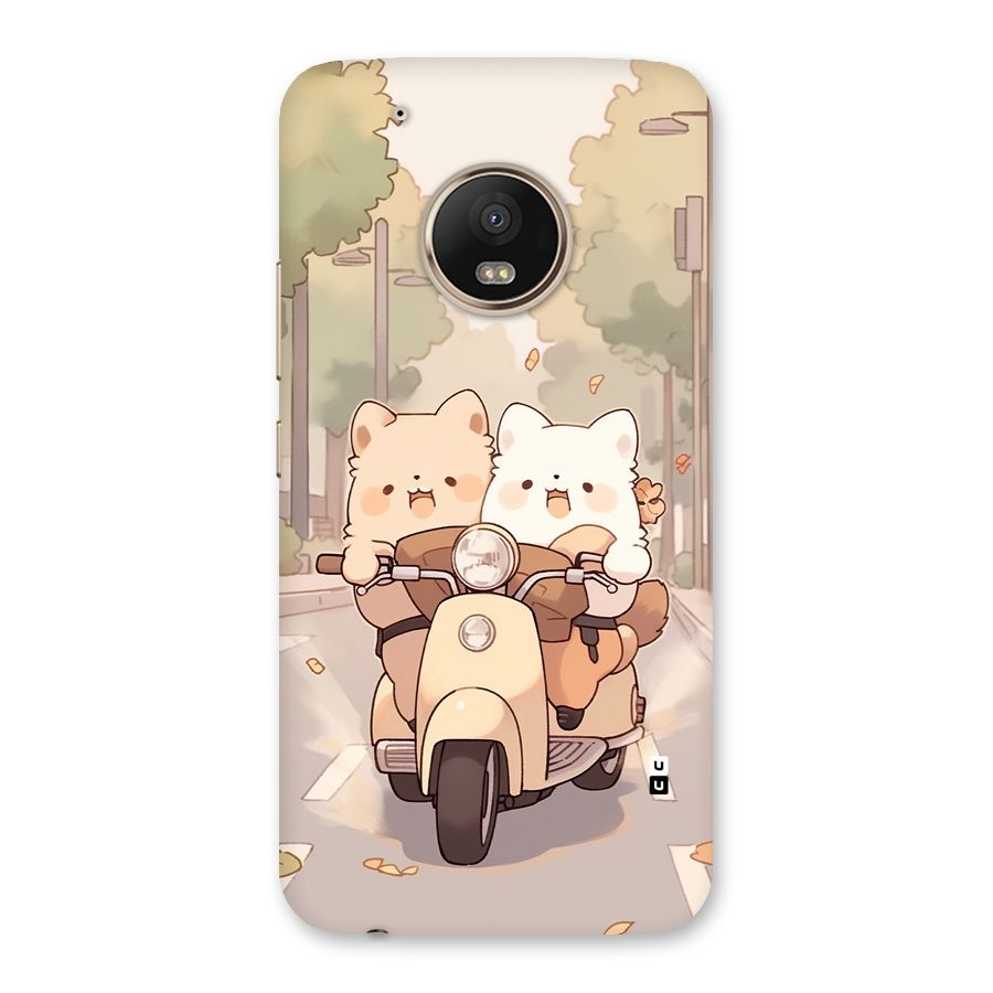 Cute Riders Back Case for Moto G5 Plus
