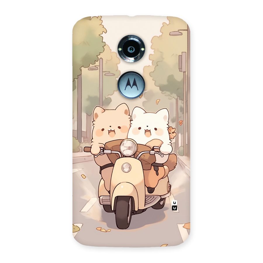 Cute Riders Back Case for Moto X2