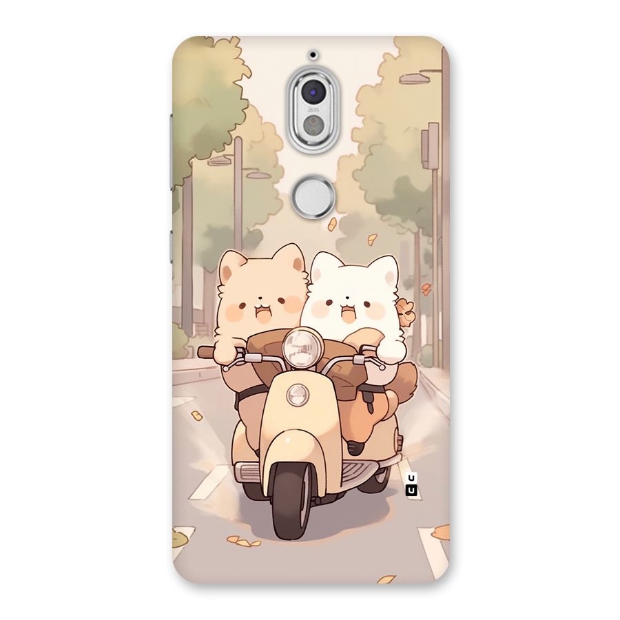 Cute Riders Back Case for Nokia 7