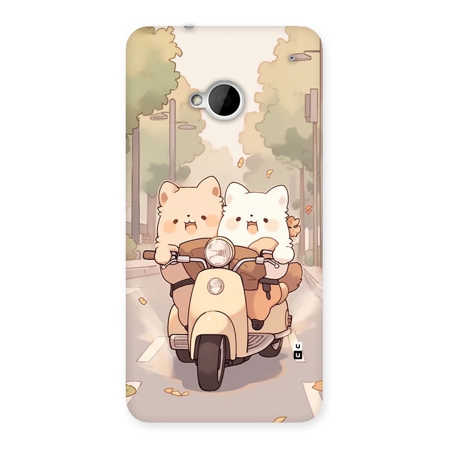 Cute Riders Back Case for One M7 (Single Sim)