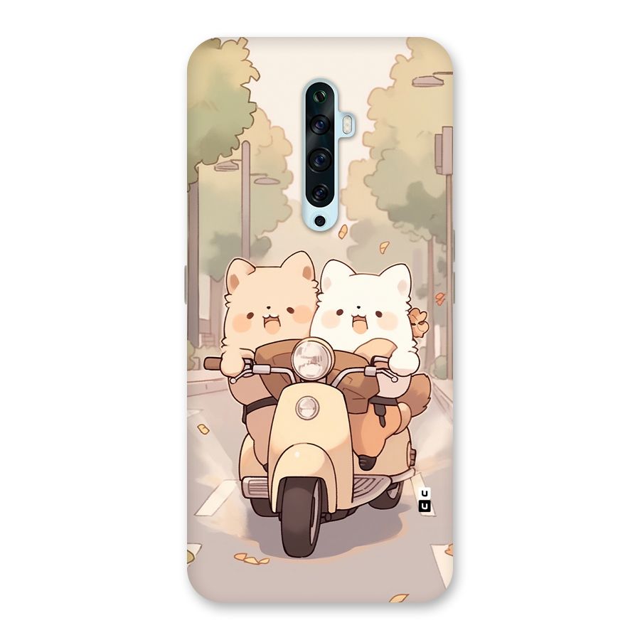 Cute Riders Back Case for Oppo Reno2 F