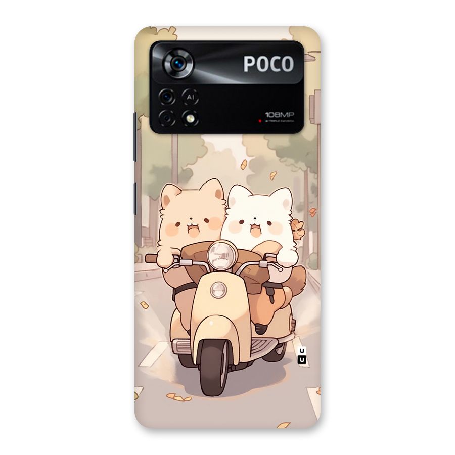 Cute Riders Back Case for Poco X4 Pro 5G