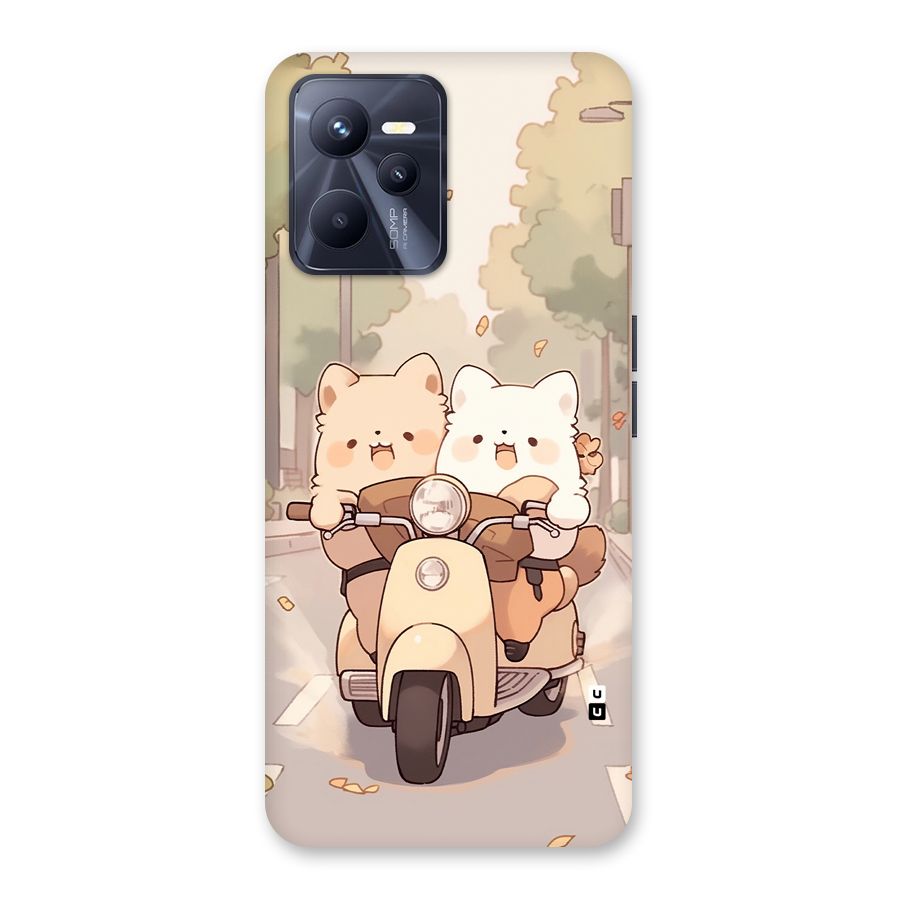 Cute Riders Back Case for Realme C35