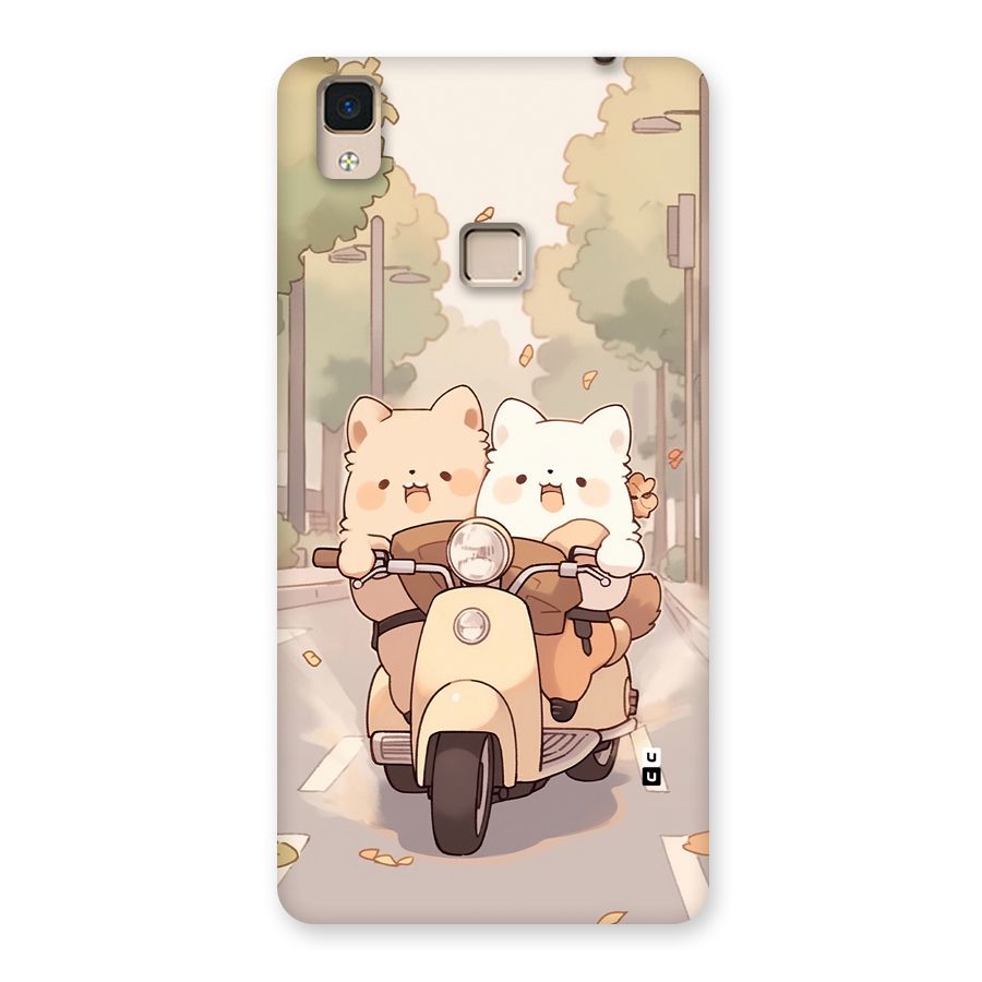Cute Riders Back Case for V3 Max