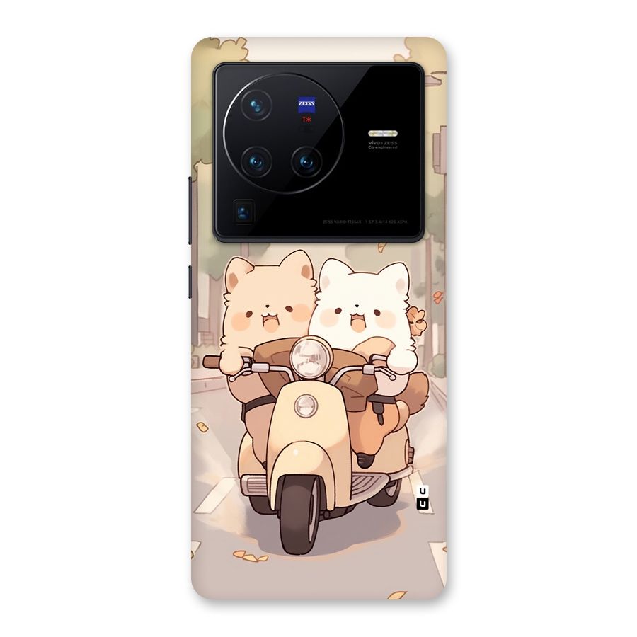 Cute Riders Back Case for Vivo X80 Pro