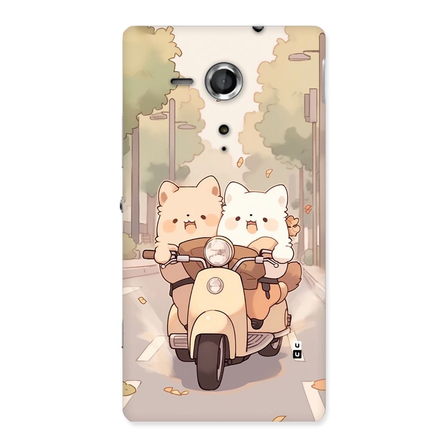 Cute Riders Back Case for Xperia Sp