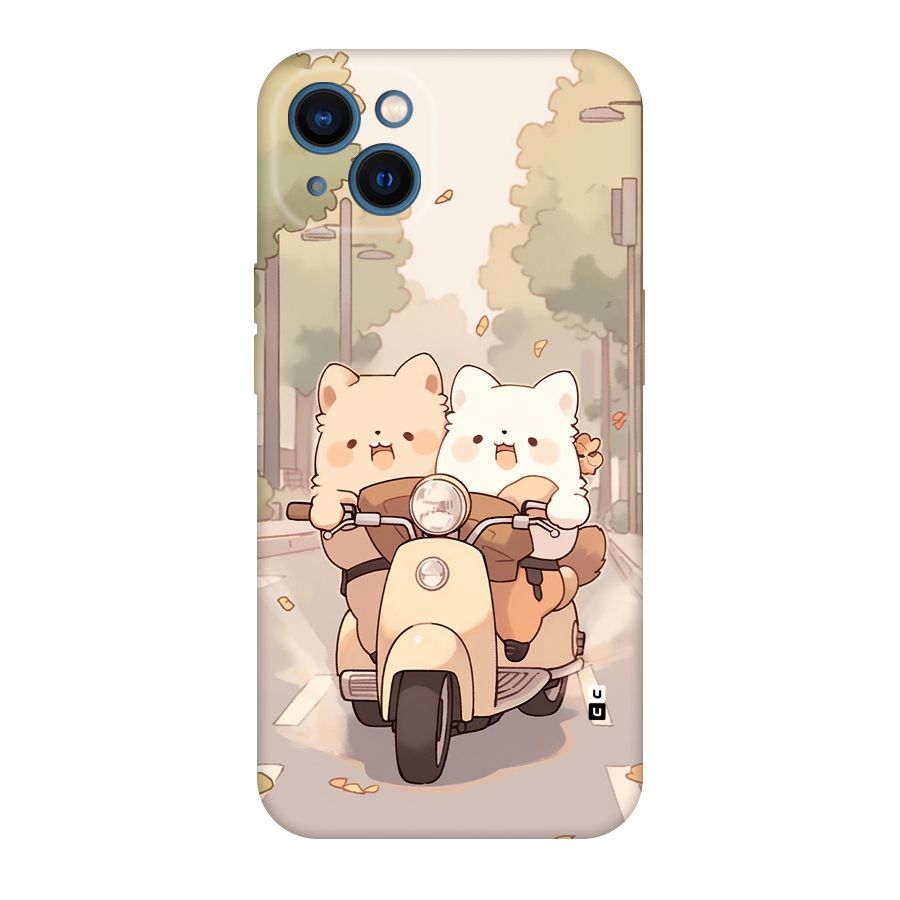 Cute Riders Back Case for iPhone 13