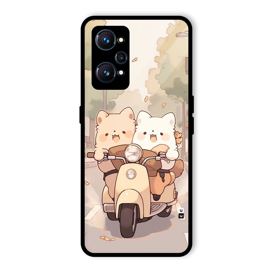 Cute Riders Glass Back Case for Realme GT Neo2