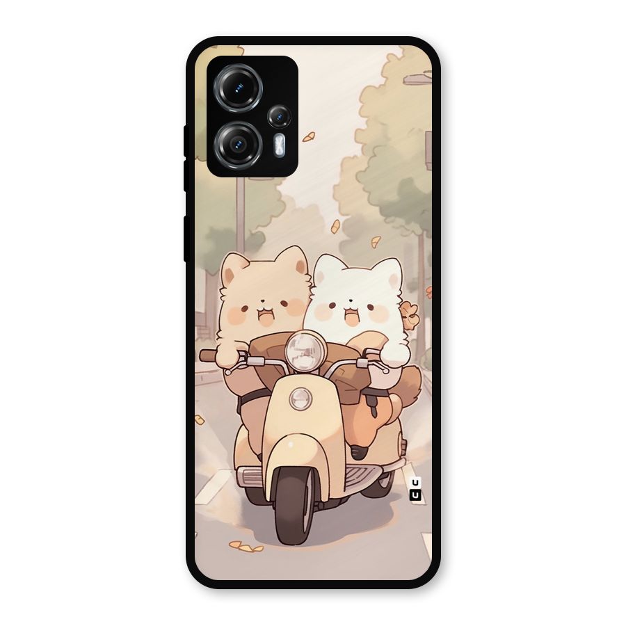 Cute Riders Metal Back Case for Moto G13