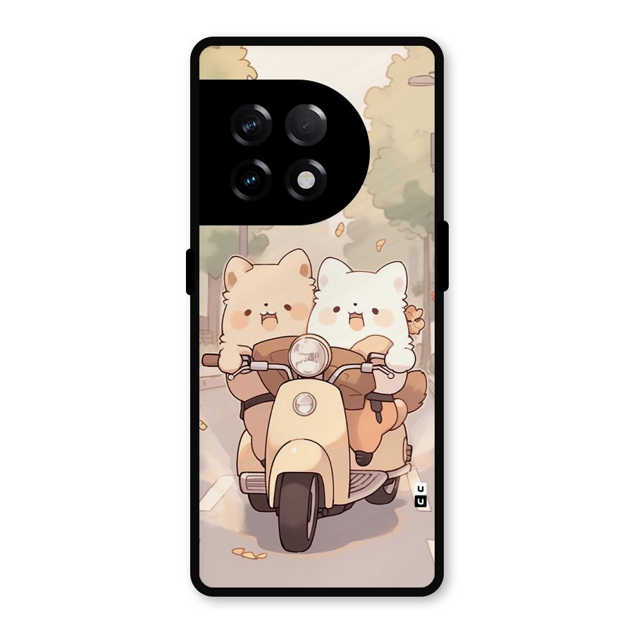 Cute Riders Metal Back Case for OnePlus 11R