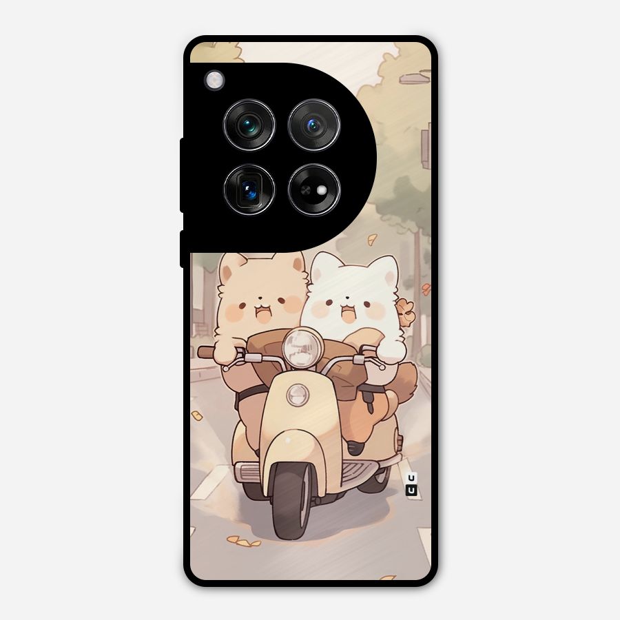 Cute Riders Metal Back Case for OnePlus 12