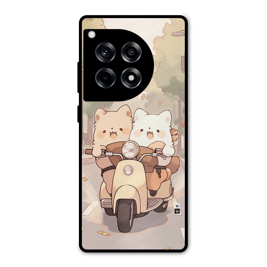 Cute Riders Metal Back Case for OnePlus 12R