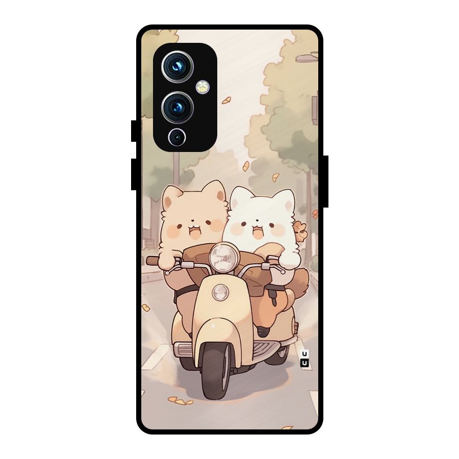 Cute Riders Metal Back Case for OnePlus 9