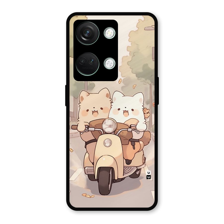 Cute Riders Metal Back Case for OnePlus Nord 3