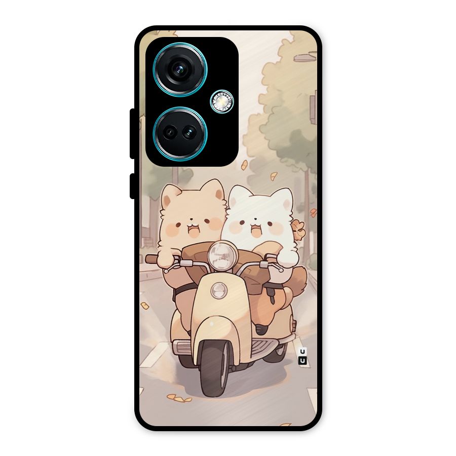 Cute Riders Metal Back Case for OnePlus Nord CE 3 5G
