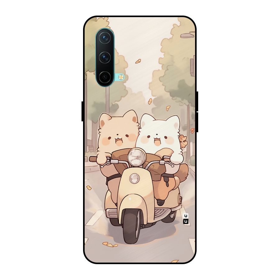Cute Riders Metal Back Case for OnePlus Nord CE 5G