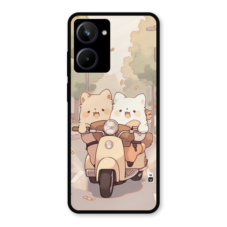 Cute Riders Metal Back Case for Realme 10