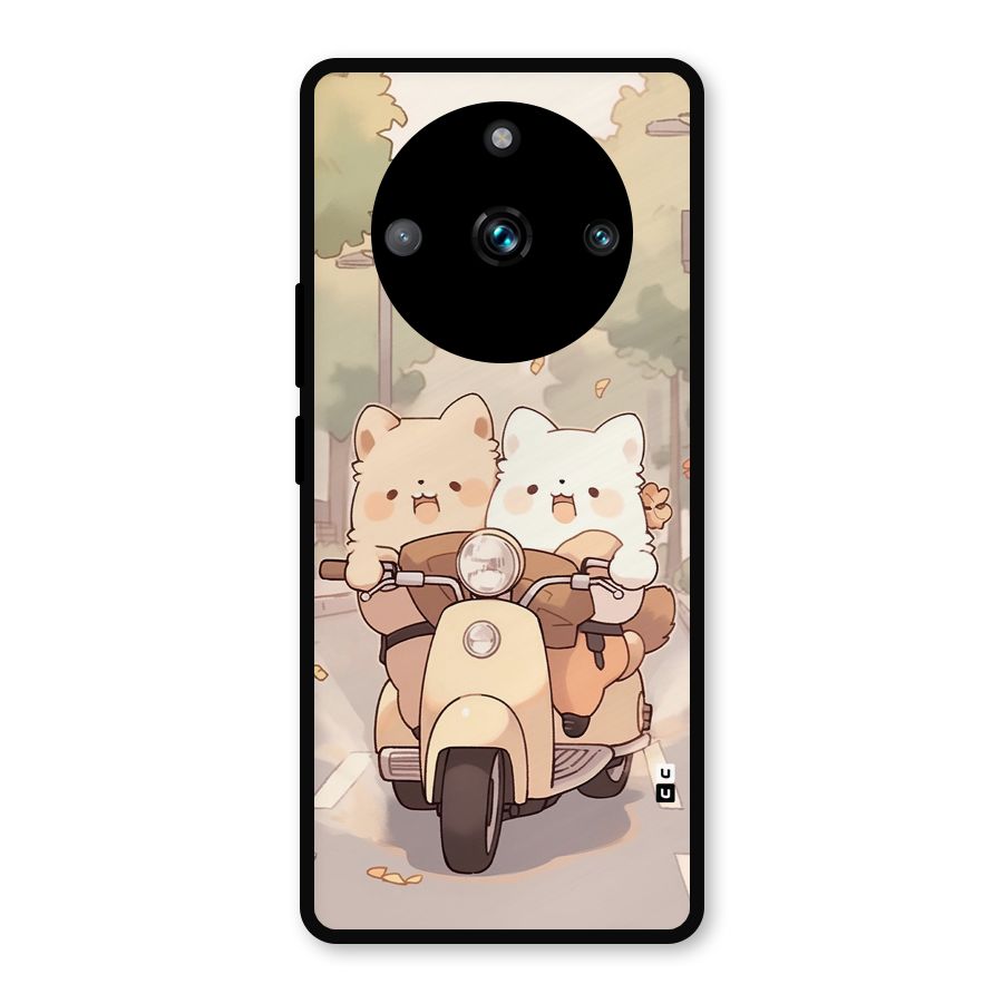 Cute Riders Metal Back Case for Realme 11 Pro
