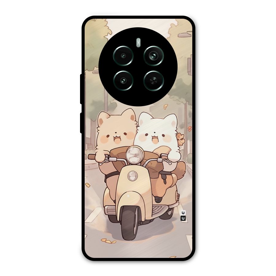 Cute Riders Metal Back Case for Realme 12 Plus