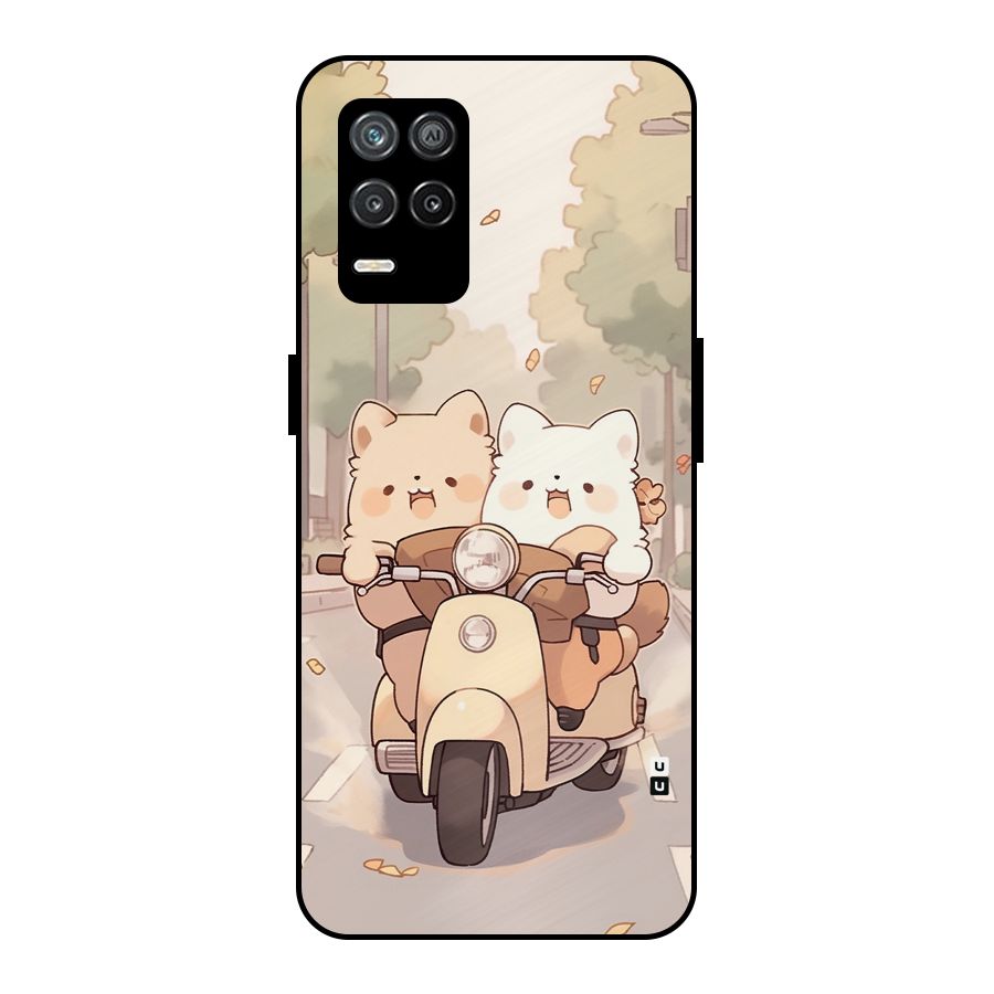 Cute Riders Metal Back Case for Realme 8 5G