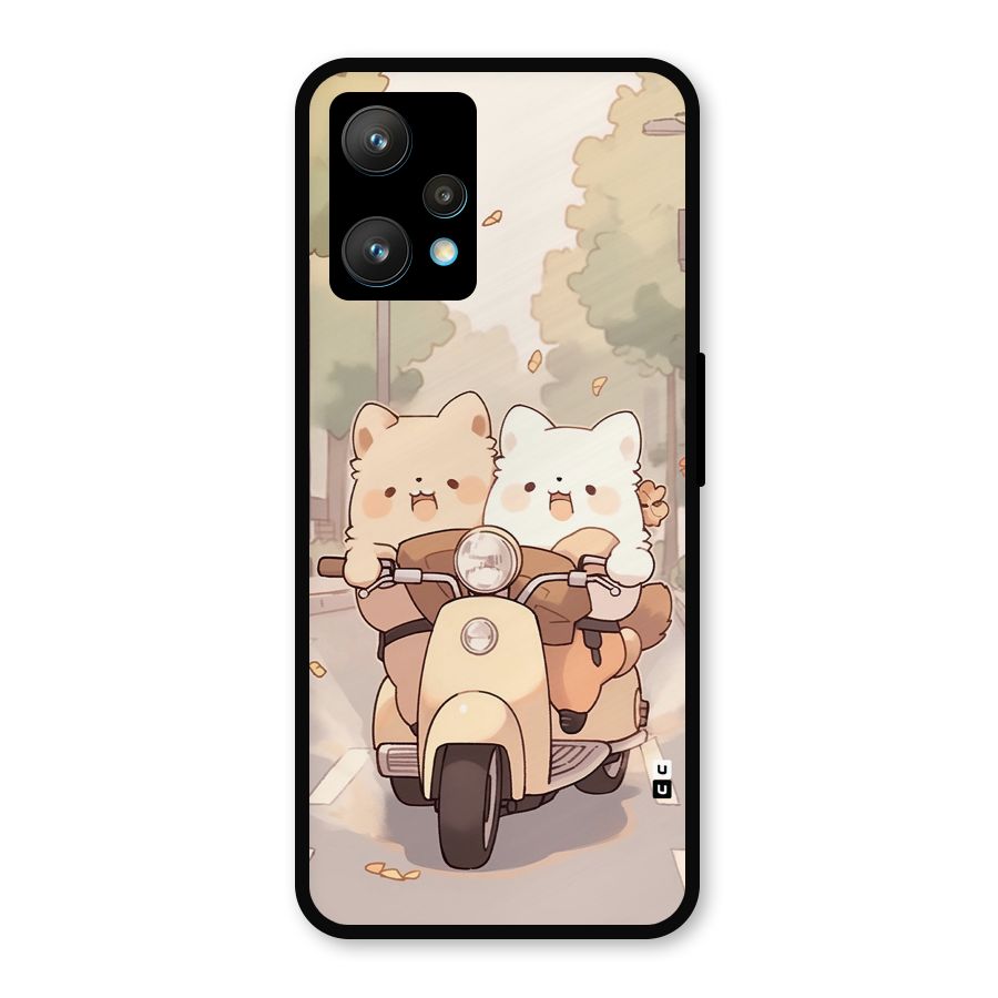 Cute Riders Metal Back Case for Realme 9