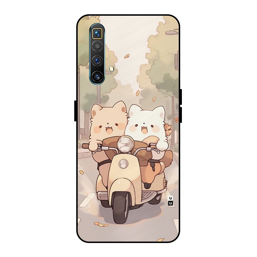 Cute Riders Metal Back Case for Realme X3