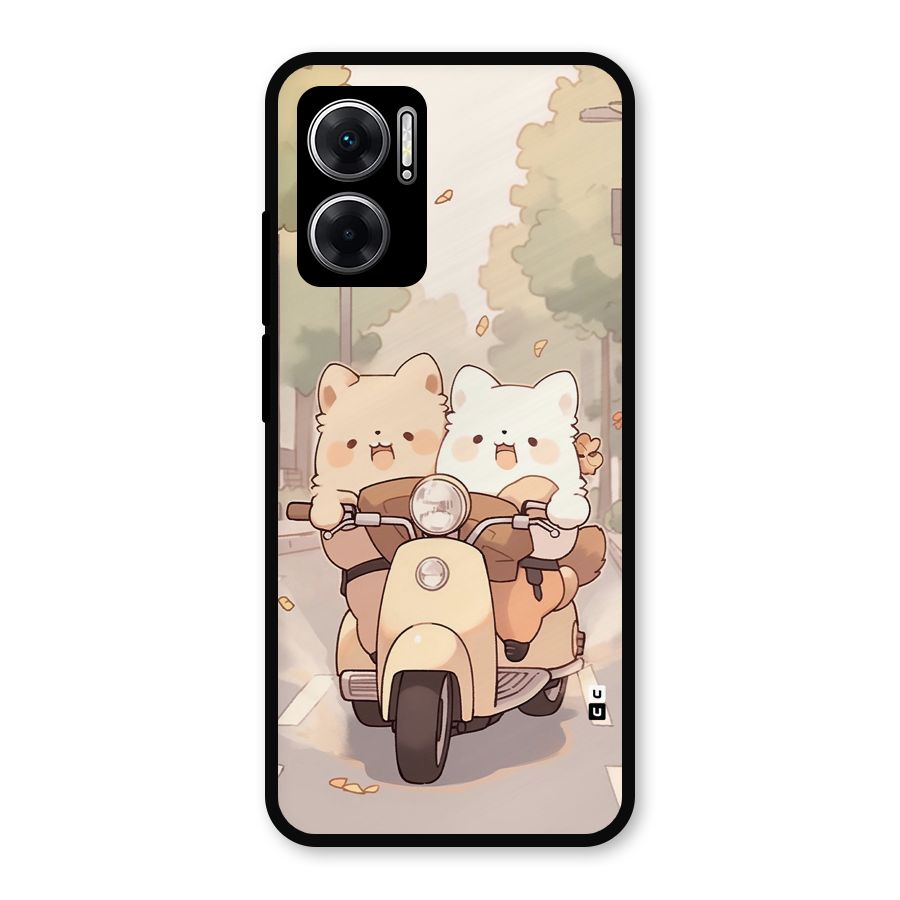 Cute Riders Metal Back Case for Redmi 11 Prime 5G