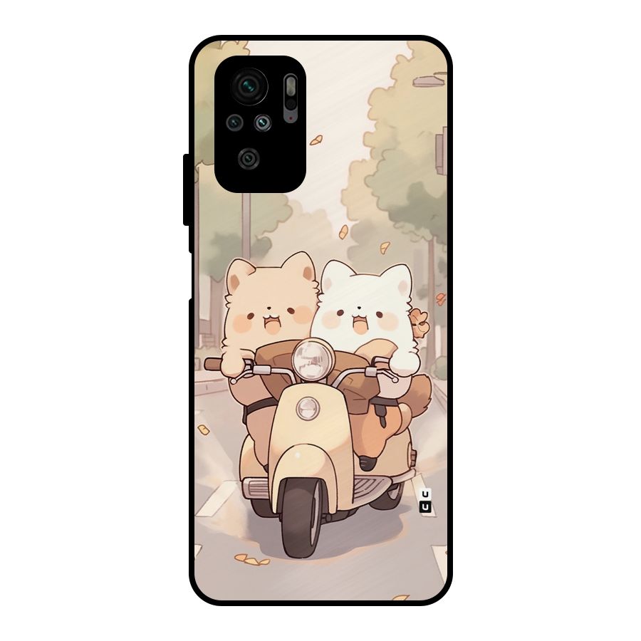 Cute Riders Metal Back Case for Redmi Note 11 SE