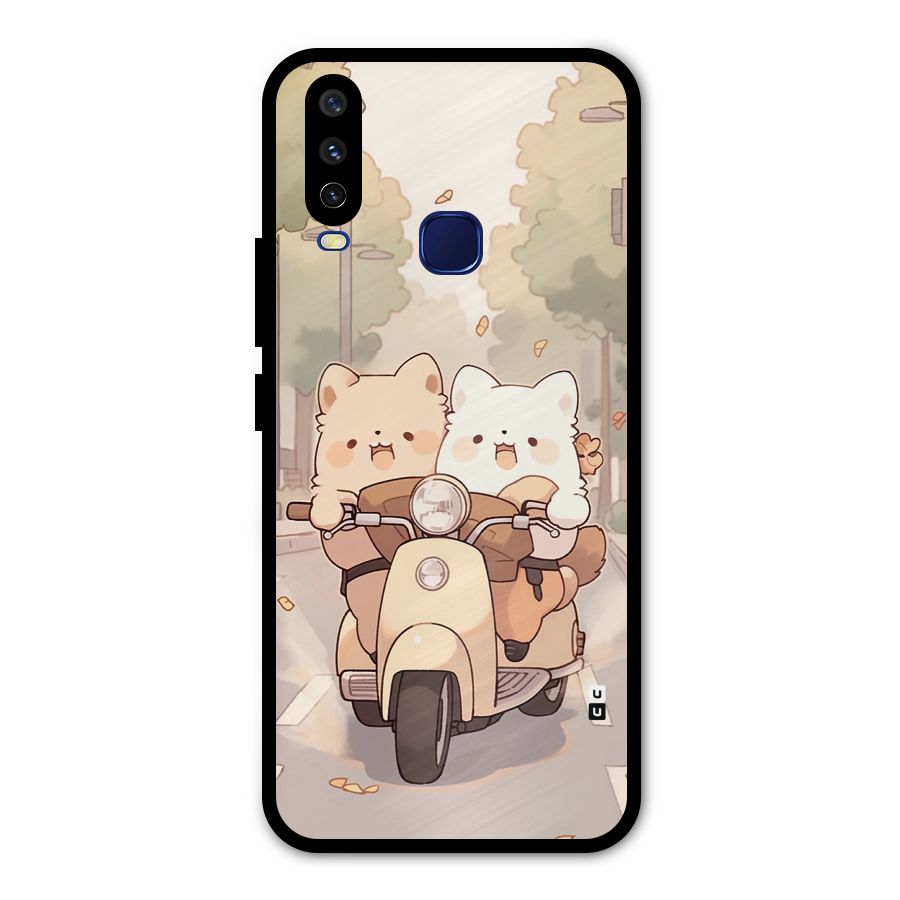 Cute Riders Metal Back Case for Vivo U10
