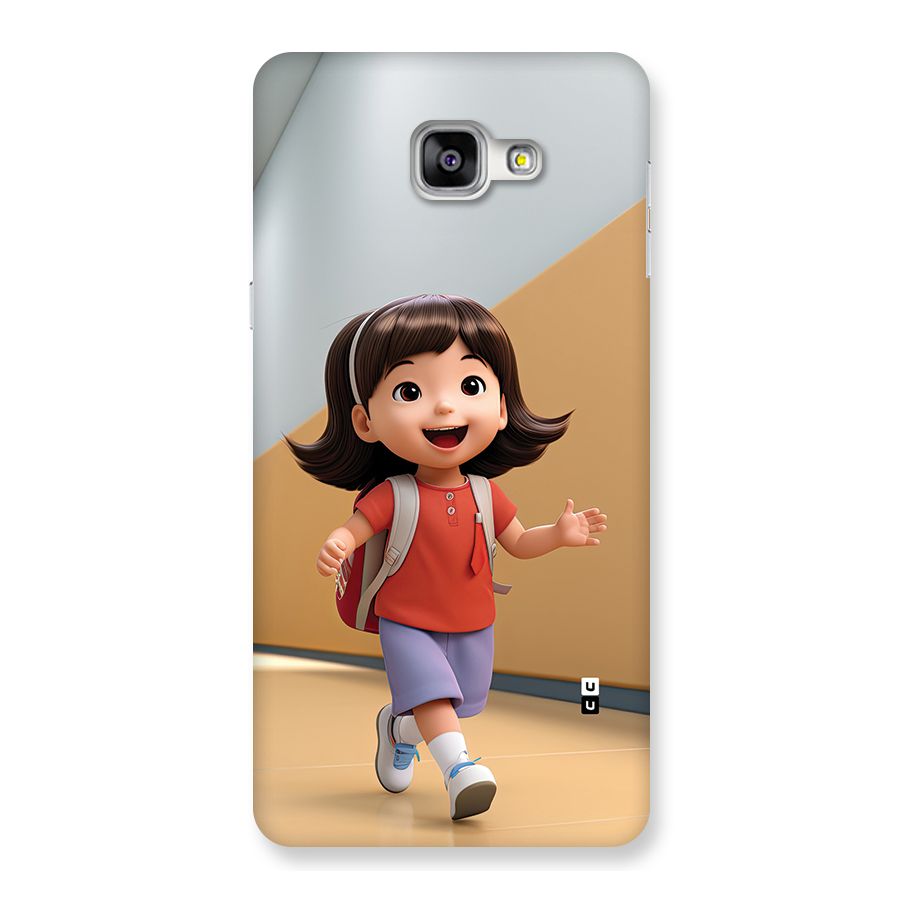 Cute School Girl Back Case for Galaxy A9