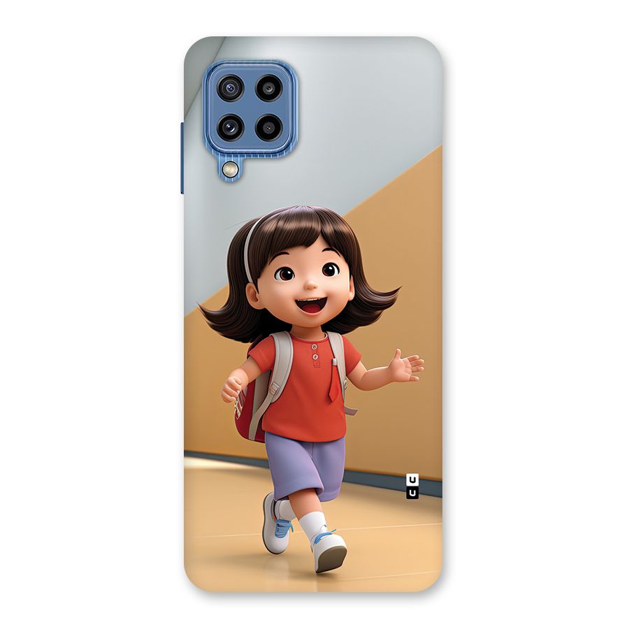 Cute School Girl Back Case for Galaxy M32